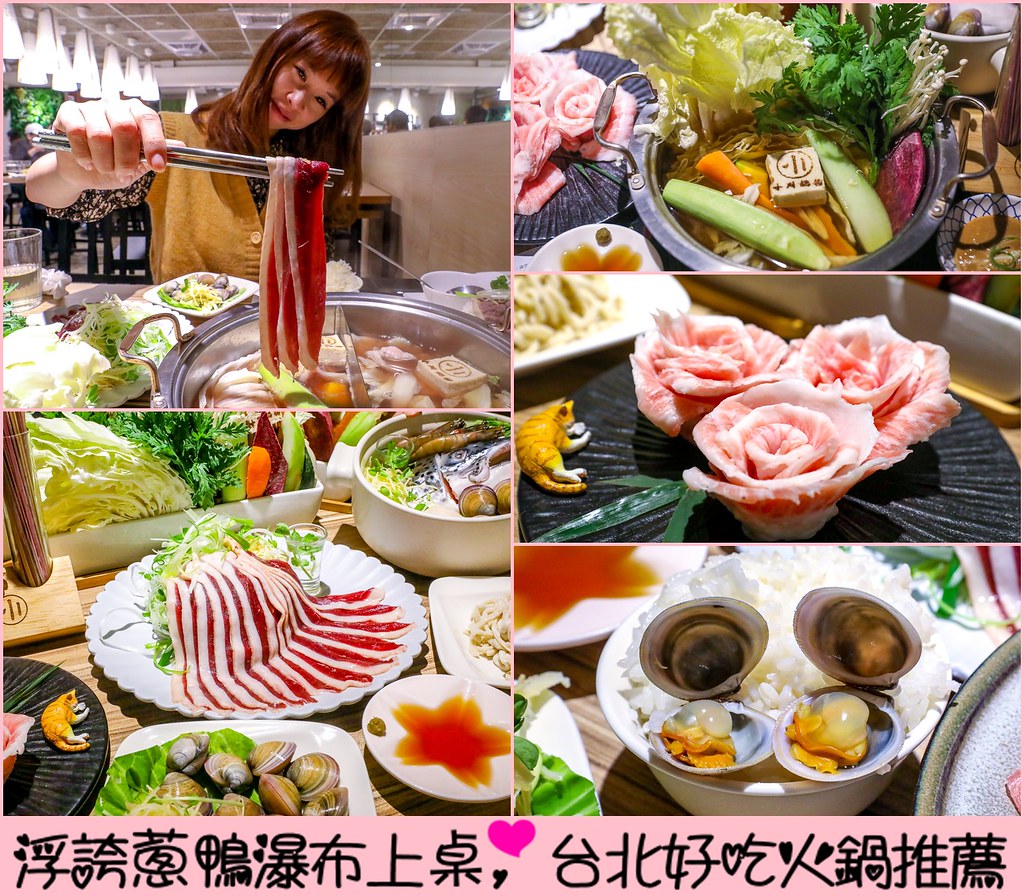 浮誇鴨肉瀑布超吸睛!吃過最好吃的松阪豬就這間～小川鍋物淡水店 @yass集合啦！