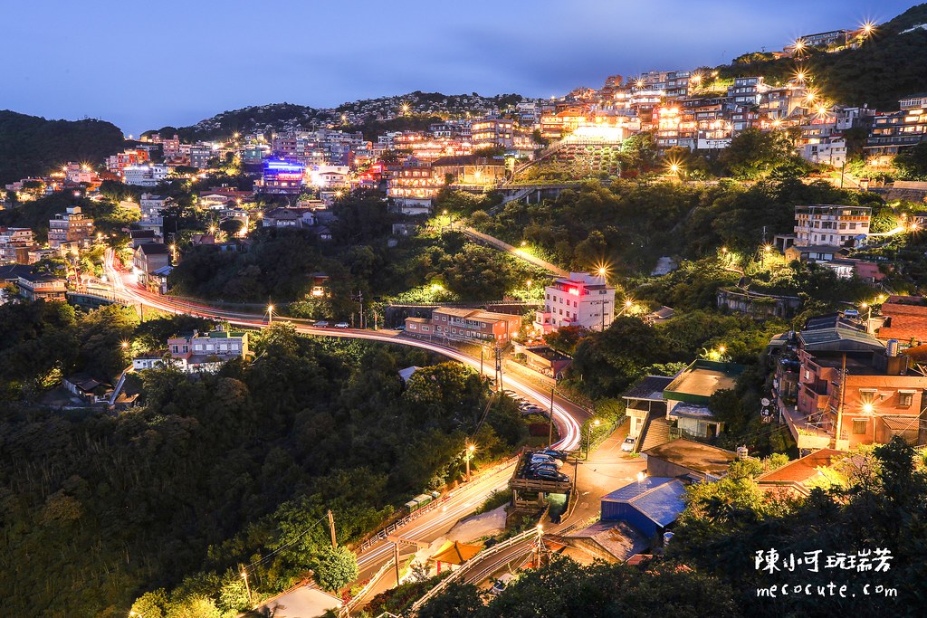 九份喝茶：海悅樓景觀茶坊～美麗山城夜景！欣賞阿妹茶樓最佳景觀區 @yass集合啦！
