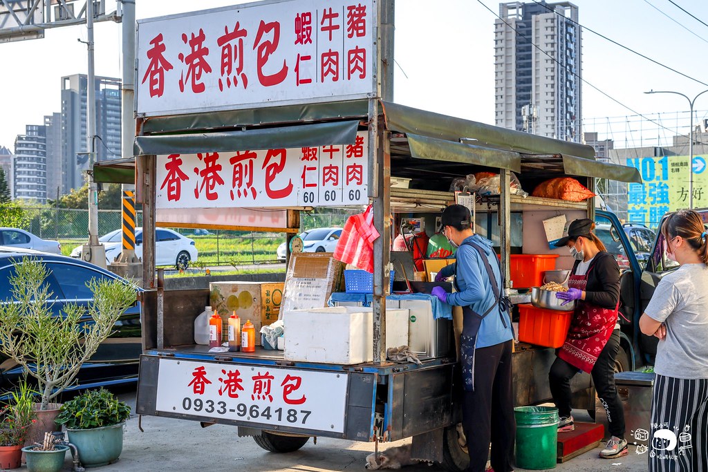 【桃園美食】香港煎包(青埔總店)，香港人開的小貨車長方形水煎包 @yass集合啦！