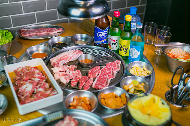 台北大安區美食-8292烤肉 팔이구이-正宗韓式鐵桶烤肉，五花肉.起司蒸蛋讓我魂牽夢縈  (邀約) @yass集合啦！