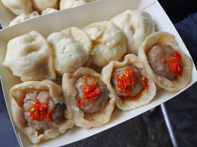桃園平鎮美食-鮮堡小籠包-龍岡也有手工麵皮小籠包，早餐吃粉漿蛋餅也好讚  （邀約） @yass集合啦！