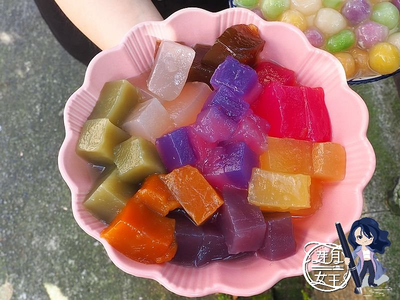 桃園中壢美食-午後巷弄-史上最強十色粉粿來襲，這次居然還有雙色粉粿？！！！ @yass集合啦！
