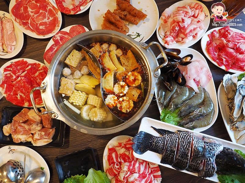 桃園中壢美食-將進酒 LET’S WINE 麻辣鴛鴦鍋吃到飽-680元珍珠石斑活魚吃到飽，肉品品質都很不錯 @yass集合啦！