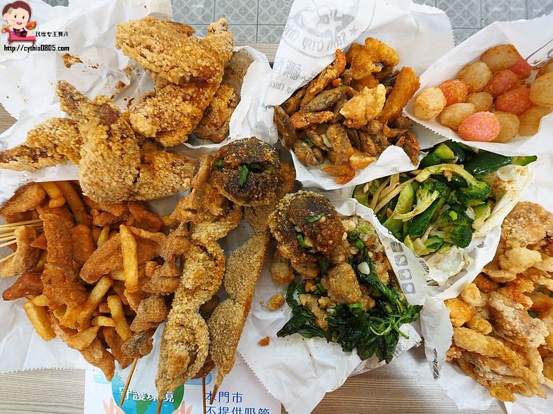 桃園平鎮美食-百鮮鹹酥雞-金陵店-火車站附近好吃鹽酥雞，鮮蚵.腐乳雞翅有特色 @yass集合啦！