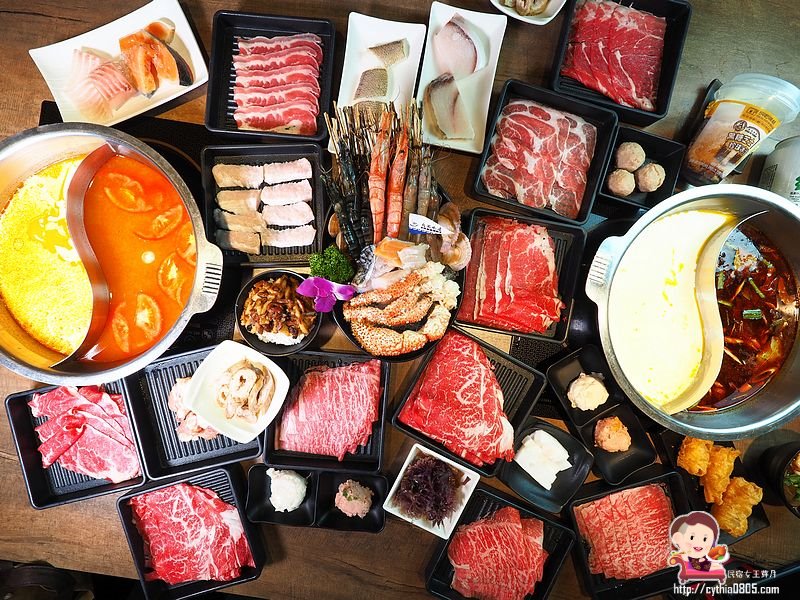 桃園經國路美食-烏石水產麻辣鴛鴦火鍋-全新開幕458元吃到飽，韓國黑糖珍珠冰砂只有這裡才吃的到  (邀約) @yass集合啦！