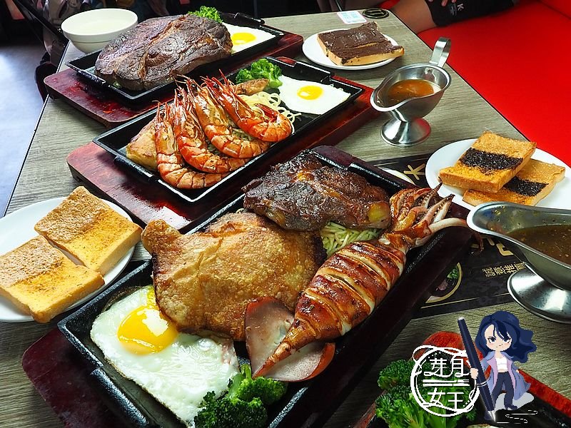 桃園平鎮美食-紅吱吱牛排館-這家牛排館每天都不少人，我好愛吃巴沙魚排啊！！ （邀約） @yass集合啦！