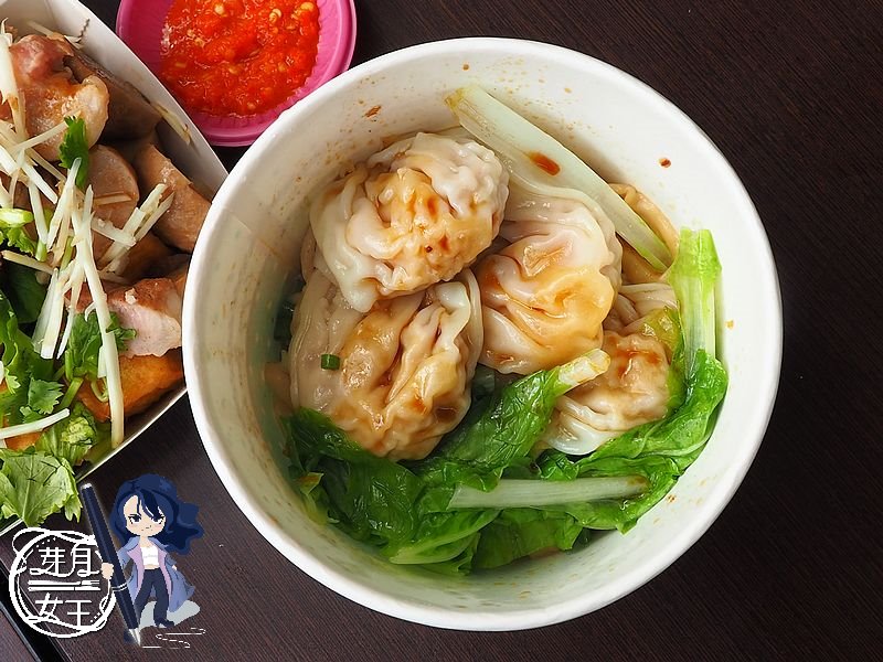 桃園大園美食-市場口鮮蝦大餛飩-菜市場內的傳統好味道，蛋腸真的好好吃！！ @yass集合啦！
