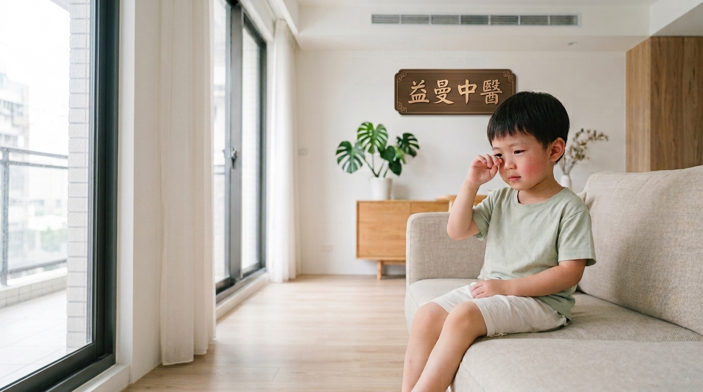 【特定族群調理：兒科】小孩夏天狂揉眼睛、冷氣房狂打噴嚏？中醫：別等冬天再崩潰，把握「這幾天」幫孩子過敏斷根！ @yass集合啦！