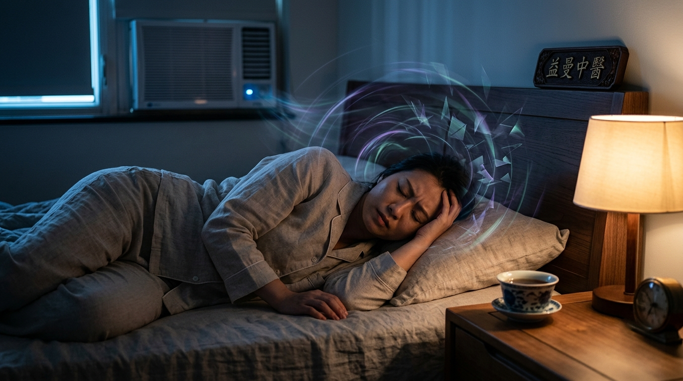 【居家穴位保健】夏夜越熱越睡不著？大腦雜訊太多「心火旺」惹禍！中醫 3 大降溫安神穴，幫你一鍵關機 @yass集合啦！