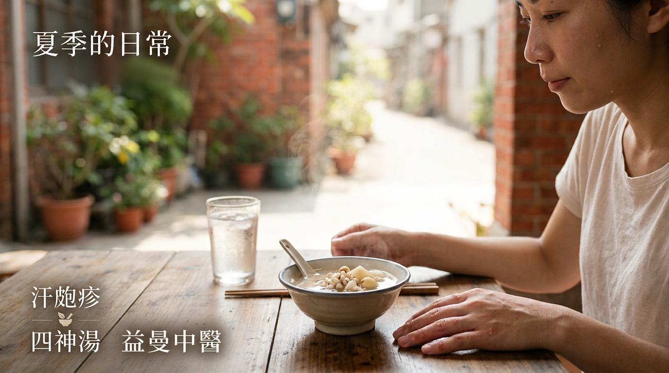 夏日汗皰疹癢的不得了，這是濕毒惹的禍…中醫調理後讓你告別汗皰疹 @yass集合啦！