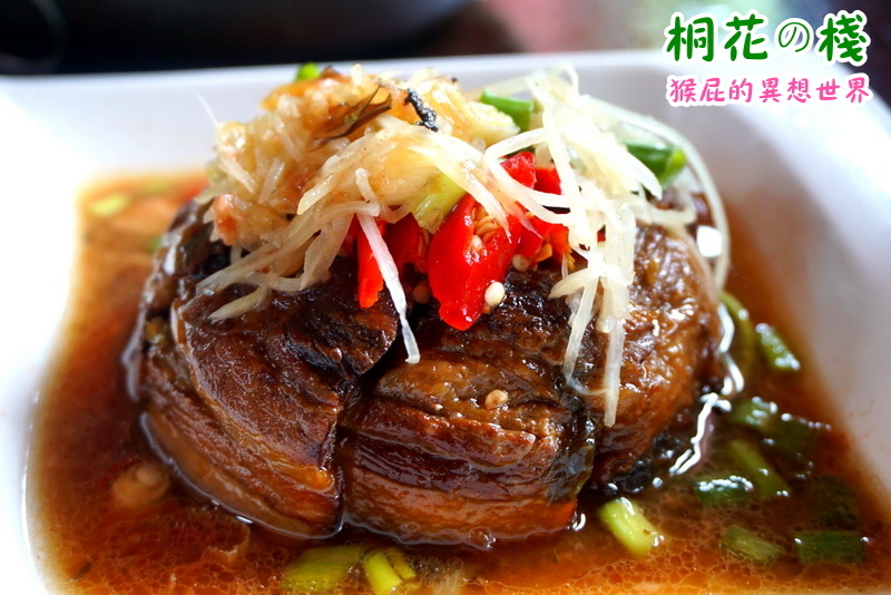 【苗栗美食】三義勝興車站旁餐廳-桐花の棧，環境優、適合聚餐，合菜、單點、擂茶通通有(勝興老街內) @yass集合啦！
